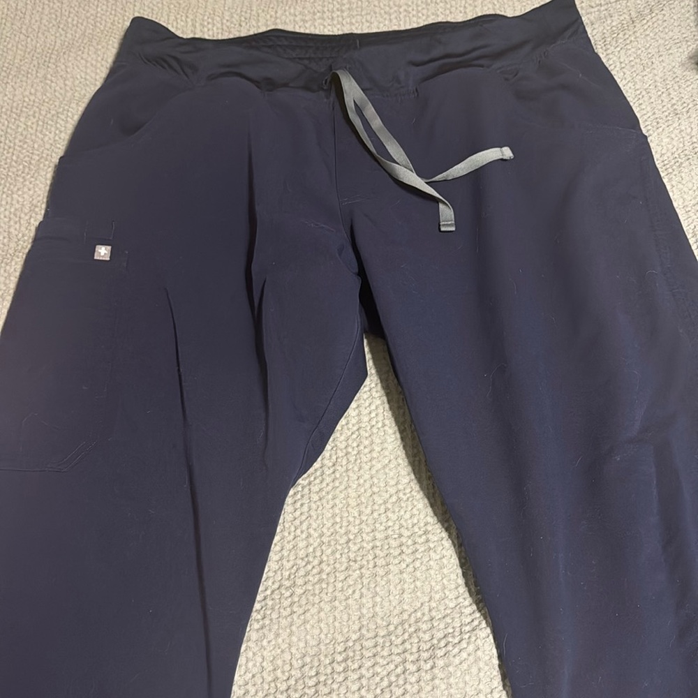Figs Navy Blue Scrub Pants